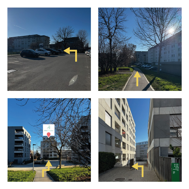 Infos pratiques plan localisation adresse Ergo La Côte Cabinet d'ergothérapie Nyon